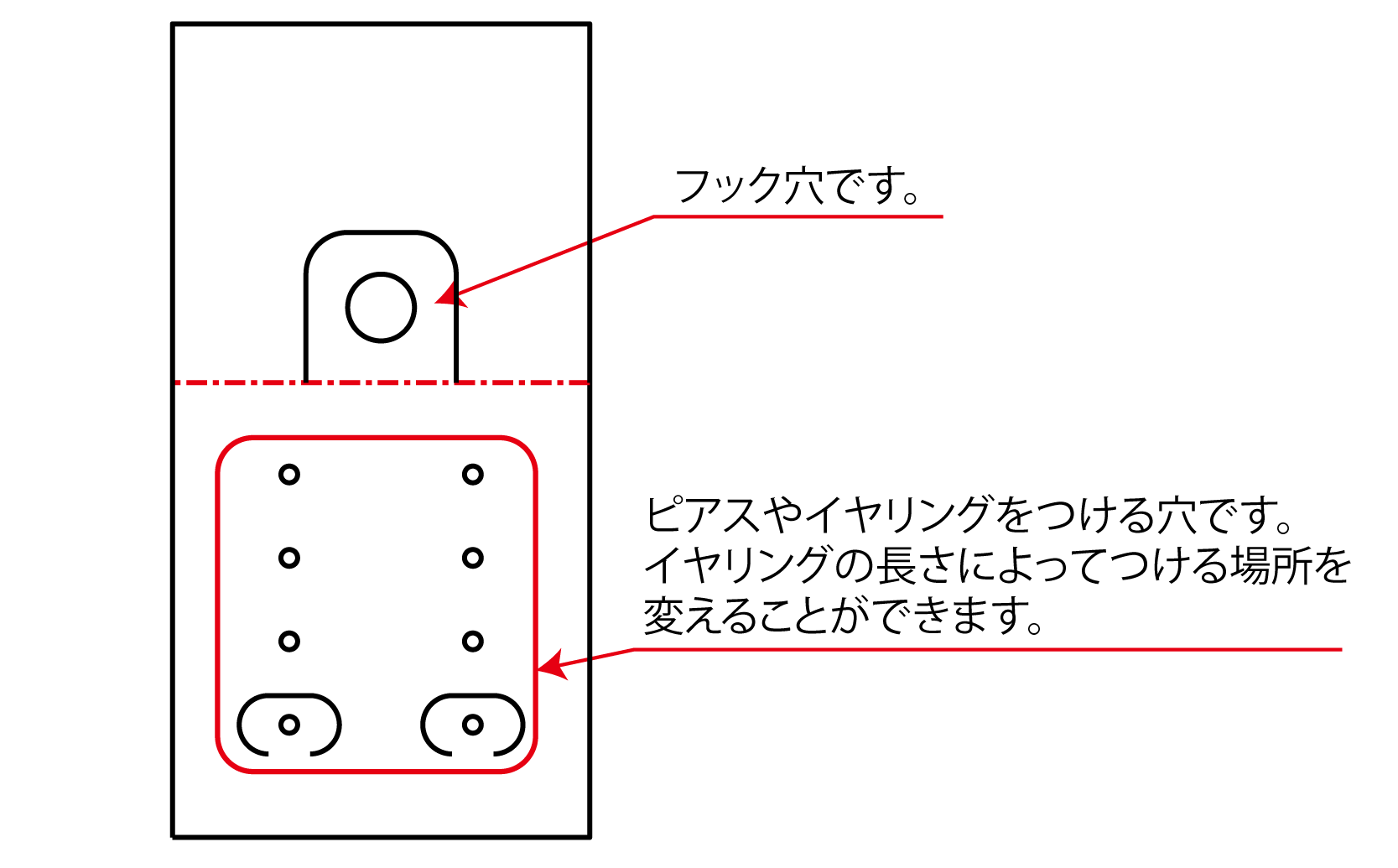 アクセサリー台紙