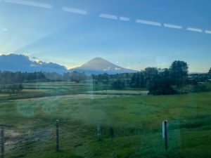 富士山　裏富士　山